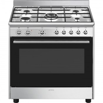 SMEG Küche mit Kochtopf Gas 90x60 cm Ästhetisch Classic CX90GM
