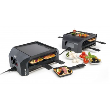 Stöckli Set PizzaGrill four4 for mini-pizzas, raclettes, grills