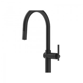 Gessi Mixer Monocommand Habito 60672 299 Finish Matte Schwarz