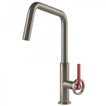 LIEFERBEREIT - Gessi Einhebelmischer Officine Gessi-V 60201 149 Finox-Finish