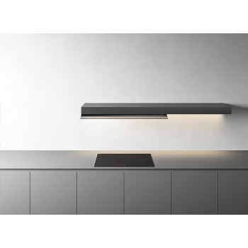 FALMEC Cappa Parete SHELF, Filtrante, 120, Nero