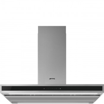 SMEG 90cm Island Extractor Hood Universal Aesthetics KLTI9L4X