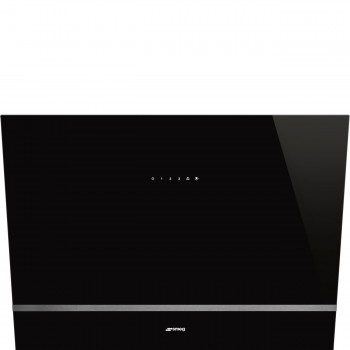 SMEG Cappa aspirante decorativa a muro 80 cm Estetica Universale KV28N