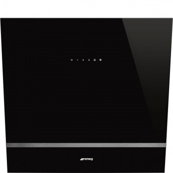 SMEG Cappa aspirante decorativa a muro 60 cm Estetica Universale KV26N