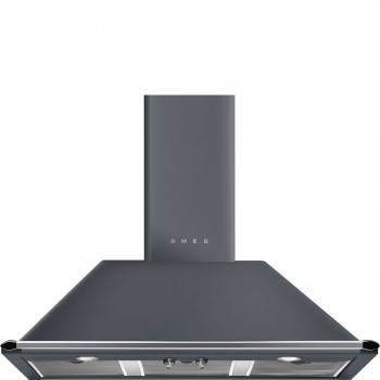 SMEG Decorative wall mounted extractor hood 100 cm Aesthetics Victoria KT100GRE