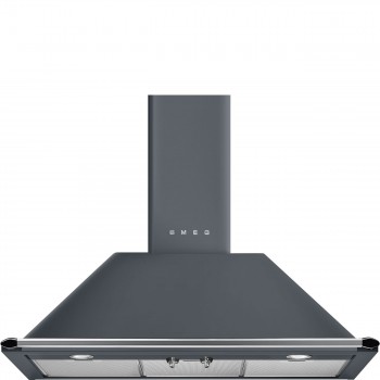 SMEG Decorative wall mounted extractor hood 90 cm Aesthetics Victoria KT90GRE