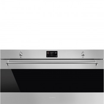 SMEG  Sfr9302tx 90 cm Niederkonvektionsofen Klassische Ästhetik