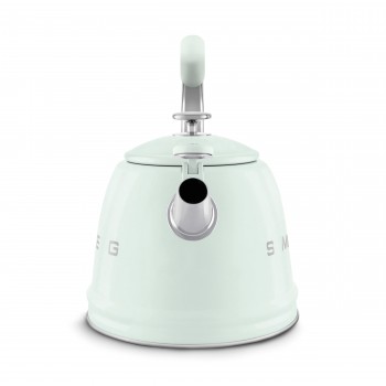 SMEG Bollitore elettrico a fiscio   WKF01PG Bollitore per piano cottura Verde Pastello Estetica 50's Style
