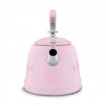 SMEG Bollitore elettrico a fiscio   WKF01PK Bollitore per piano cottura Rosa Estetica 50's Style