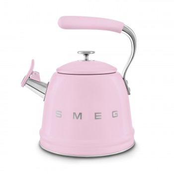 SMEG WKF01PK Smooth Electric Kettle for Smooth Rose Aesthetic 50's Style