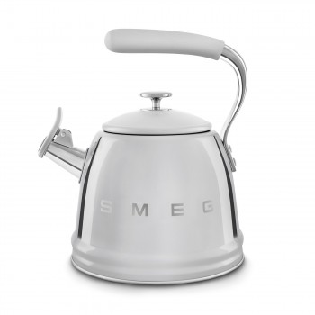SMEG WKF01SS Elektrische glatte Kettle für glatte ästhetische Chrom 50's Style