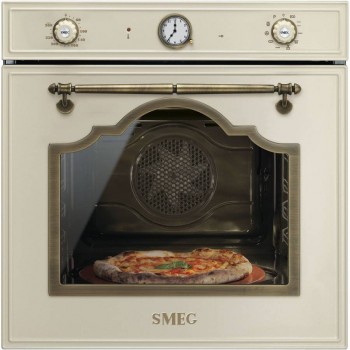 SMEG Furnace Cortina SFP67C1TPO DA MAY CAMBIO CODICE SFP750POPZ thermoventilate pizza cream