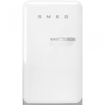 SMEG FAB10HLWH6 Minibar anni '50, monoporta, BIANCO, 60 cm. APERTURA DX CLASSE ENERGETICA D