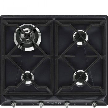 SMEG SR964NGH Ästhetisch Victoria EAN13 8017709200121 Hot Plate Victoria Gas 60 cm Schwarz