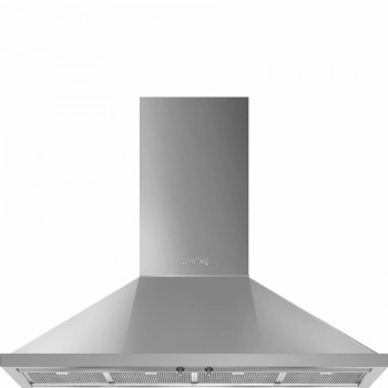 Smeg KPF12X Cappa Decorativa murale Portofino Acciaio Inox 120 cm A