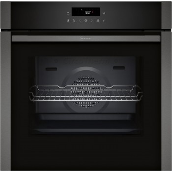 Neff B2ACJ7AG3, recessed oven with pyrolysis and AirFry, Graphite Grey