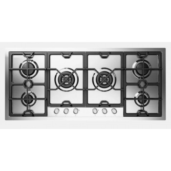 Ilve Piano cottura HCPMT125DD Panoramagic Piano cottura a gas cm 120  inox