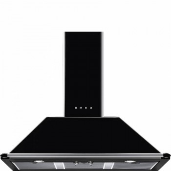 SMEG KT100BLE Dekorative Geldbörse Victoria Black 100 cm A