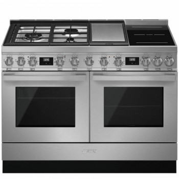 SMEG CP120IGMPX Kitchen 120x60 cm Portofino Stainless Steel Flat type Mixed Direct steam A
