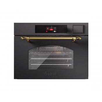 Built-in oven 645NHSW1 Nostalgie Compact trivalent oven with steam, microwave and hot air cm 60 h 45 - stainless or coloured