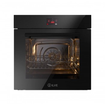 Ilve OV601GTPY Professional Plus Forno elettrico pirolitico cm 60 - vetro nero