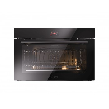 Ilve OV91GT31 Professional Plus 90 cm multifunktions-elektroofen - schwarzes glas
