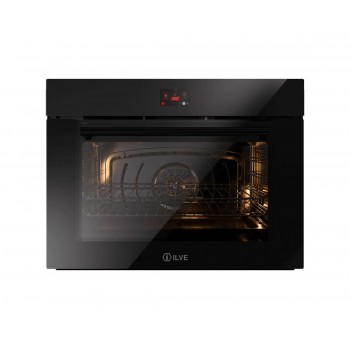 Ilve OV80GT31 Professional Plus Multifunktions-Elektroofen cm 80 - schwarzes Glas
