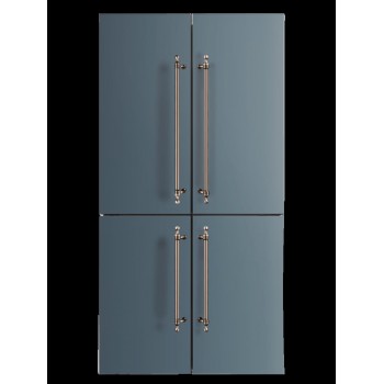 Kühlschrankseite von Seite R91NCD Nostalgie Kühlschrankseite von Seiten cm 90 h 179 lt 539 Edelstahl oder gefärbt