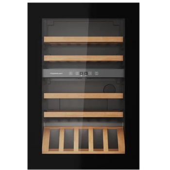 KUPPERSBUSCH Einbau-Weinkühlschrank mit 2 Temperaturzonen.38 Flaschen.FWK2852.0S Touch-Öffnung