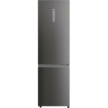 Haier HDPW5620Anpd 5 Pro Kühlschrank mit Gefrierschrank cm. 60 h. 205 - Lt. 409 - Schwarz