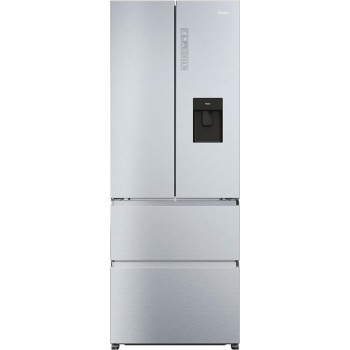 Haier HFR5719EWMG 5 Frigorifero con congelatore 4 porte - cm. 70 h. 190 - lt. 444 - silver