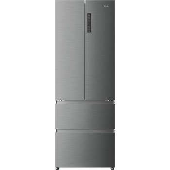 Haier HB20FPAAA Frigorifero con congelatore a libera installazione cm. 70 h. 201 454 l - inox