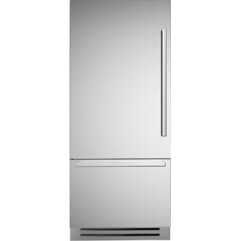 Bertazzoni Ref905BBBBTTT Kühlschrank. Französisch französisch Gefrierschrank - cm. 90 h 212 - Lt. 556 - DX-Öffnung - Edelstahl (