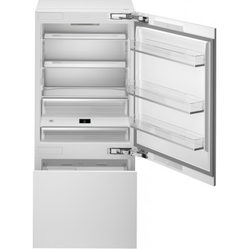 Bertazzoni RBM90S5FPNS Professional Refrigerator with built-in freezer cm. 90 h. 212 - LT. 556 - handle not included
