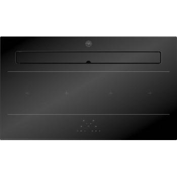 Bertazzoni P904IBH2M30NT Modern Piano cottura induzione cm. 87 con cappa integrata da 614 m3/h - vetroceramica nero