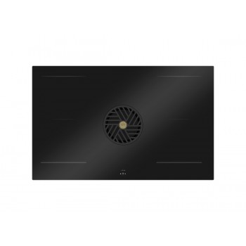 Bertazzoni P804ICH2M30NT Modern Induktionskochfeld cm. 83 mit einer integrierten Kapuze von 640 m3 / h - schwarzes Glas
