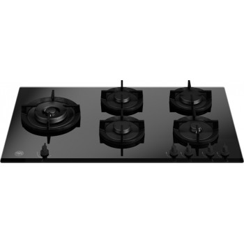 Bertazzoni P905LMODGNE Modern Piano cottura a gas 5 fuochi cm 90 - vetro nero