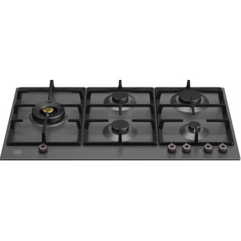 Bertazzoni P905LPRONE Professional Piano cottura a gas 5 fuochi cm 90 - nero opaco