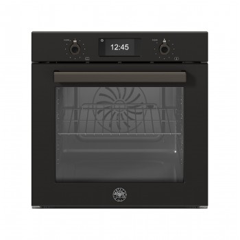 Bertazzoni FPRO6117CTNN3 Professioneller elektrischer Ofen in Kombination mit pyroelithischer Dampf 60 cm - Kohlenstoff