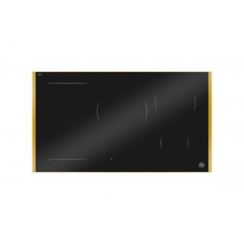Bertazzoni P905I1M30GP Modernes Induktionskochfeld cm. 94 - Schwarz / Gold