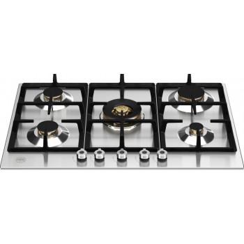 Bertazzoni P755CPROX Professional gas hob 5 burners cm 75 - stainless steel