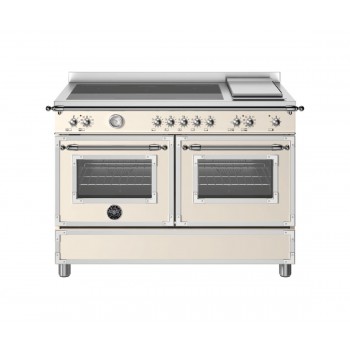 Bertazzoni Her125i2Evt2 Heritage kitchen from approx. 120 - 5 induction zones + 1 electric plate + 2 ovens - ivory
