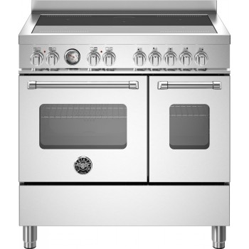 Bertazzoni Mas95i2ext2 Master-Küche von ca. 90 - 5 Kochzonen + 2 elektrische Öfen - Edelstahl