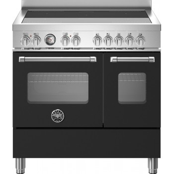 Bertazzoni Mas95i2enet2 Master-Küche von ca. 90 - 5 Kochzonen + 2 elektrische Öfen - Schwarz