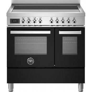 Bertazzoni Pro95i2enet2 Professional kitchen from approx. 90 - 5 cooking zones + 2 electric ovens - black
