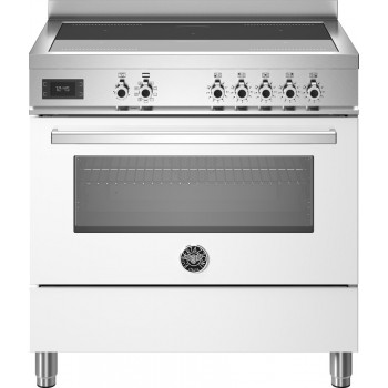Bertazzoni PRO95I1EBIT2 Professional Cucina da accosto cm. 90 - 5 zone cottura + forno elettrico - bianco