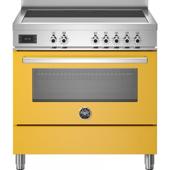 Bertazzoni PRO95I1EGIT2 Professional kitchen from approx. 90 - 5 cooking zones + electric oven - yellow