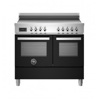 Bertazzoni Pro105i2enet2 Professional kitchen from approx. 100 - 2 Electric ovens - 5 induction zones - Warmer water - black