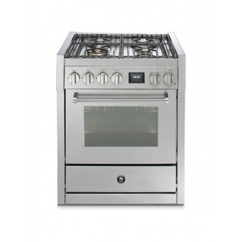 Steel Cucina da accosto GQ7S Genesi 70 Cucina cm. 70 - forno combinato a vapore - interno acciaio inox