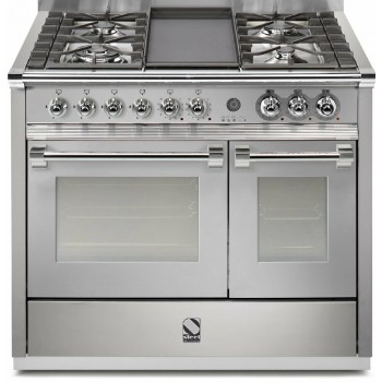 Steel cooked kitchen AQ10SF Ascot 100 kitchen cm. 100 - Combined steam oven Electric auxiliary oven